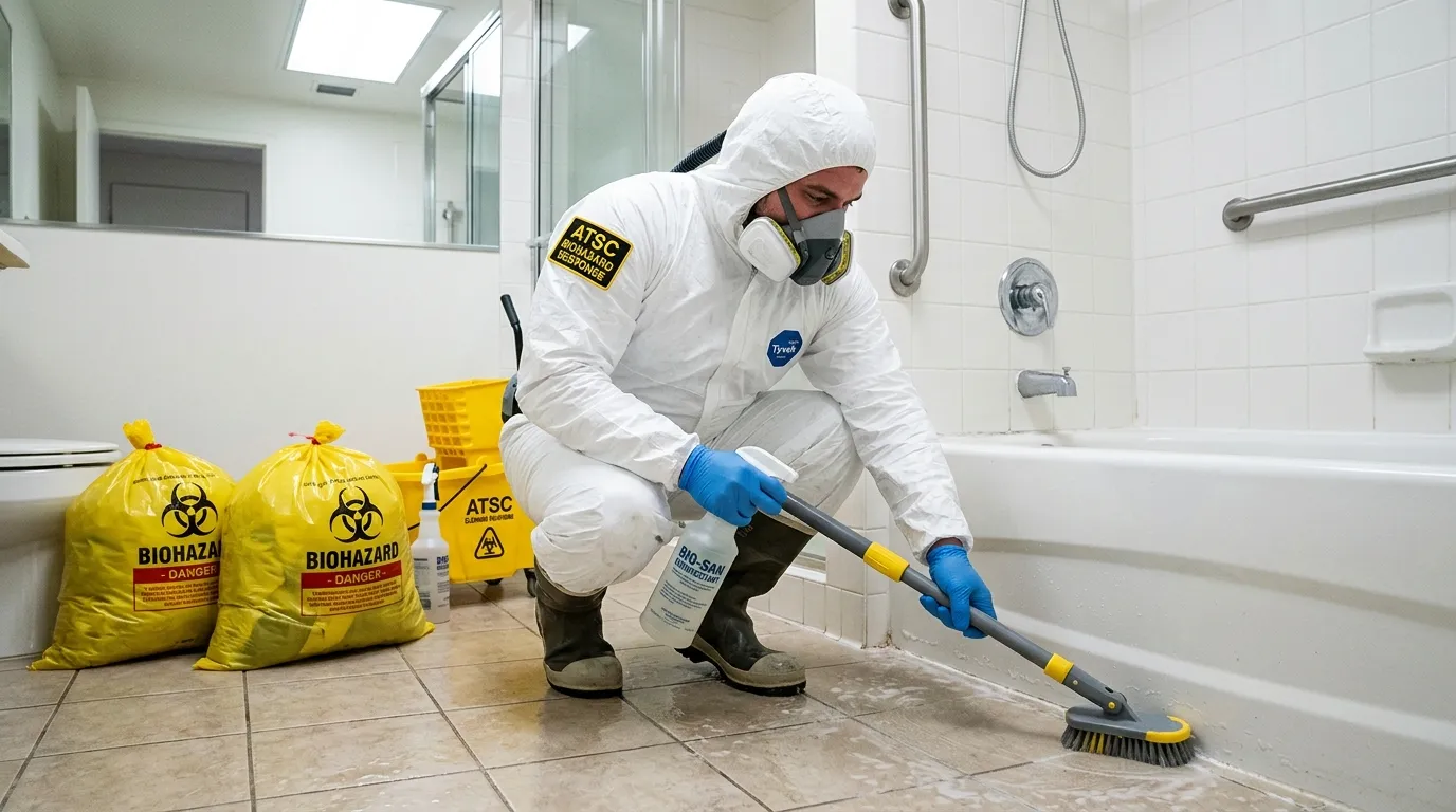 Decontamination equipment deployed for Blood Cleanup in Chelmsford